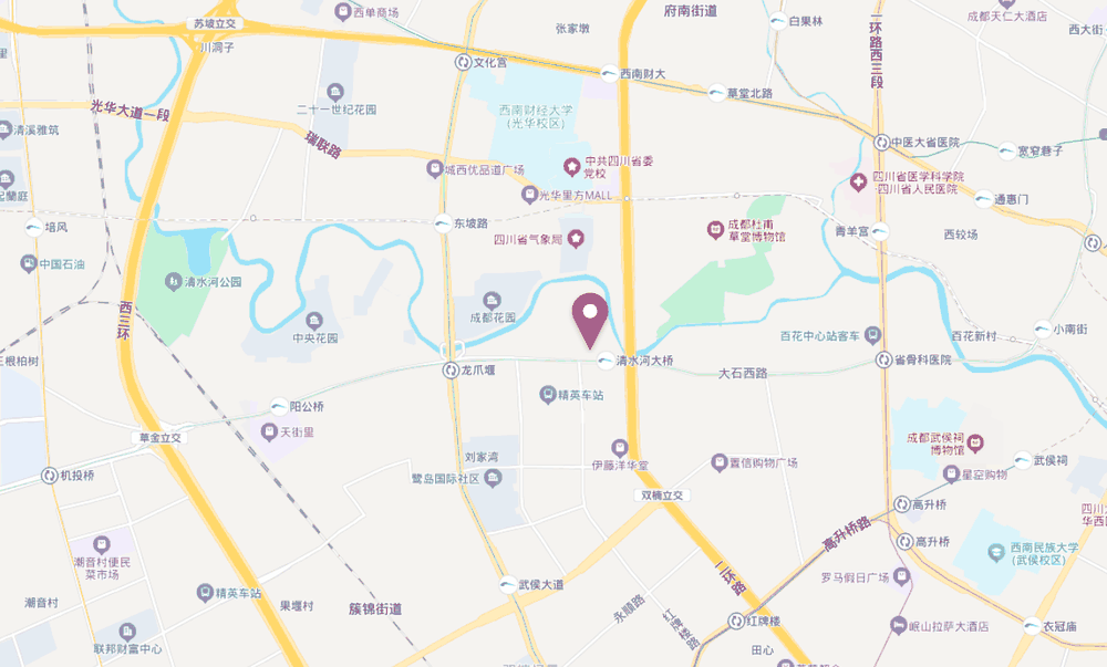 中海大厦位置地图